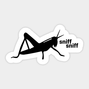 sniff Sticker